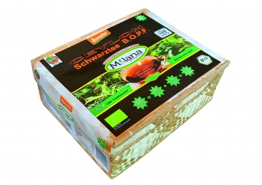 100 MILANA Ceylon Demeter BIO-SCHWARZTEE TEEBEUTEL BOPF Broken Orange Pekoe Fannings - schwarzer Premium-Tee in HANDGEFLOCHTENEM TEEKÖRBCHEN, 55 Prozent des Verkaufspreises ist SOZIALE HILFSLEISTUNG - Der Tee..der nach Liebe schmeckt. Fair und nachhaltig.